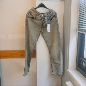 Zara Womans Gray Jeans